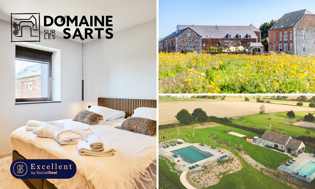 Übernachtung(en) für 2 + Frühstück + Spa + Early Check-in + mehr in der Nähe von Namur