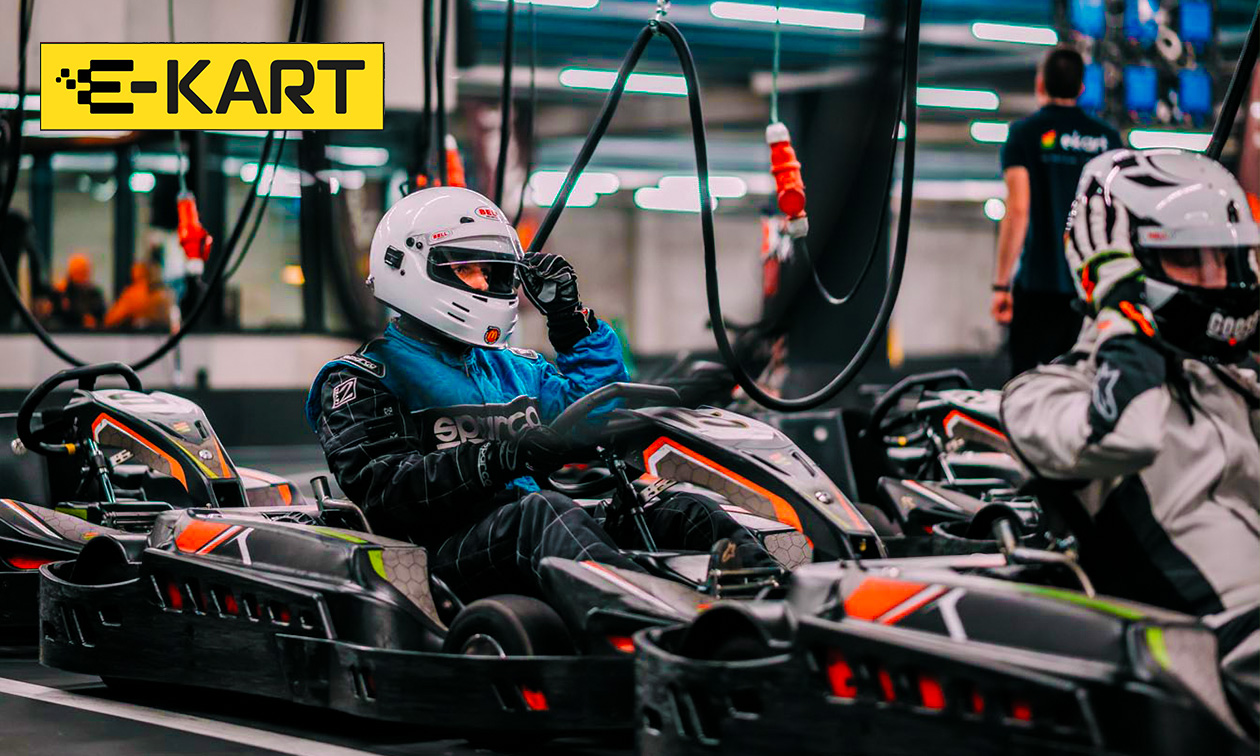 2 heats karten bij E-KART