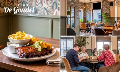 3-gangen keuzediner bij Eetcafé de Gondel