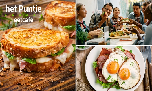 2-gangenlunch à la carte bij Eetcafé het Puntje