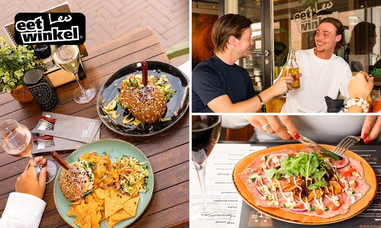 2-gangenlunch à la carte bij Eetwinkel LEO