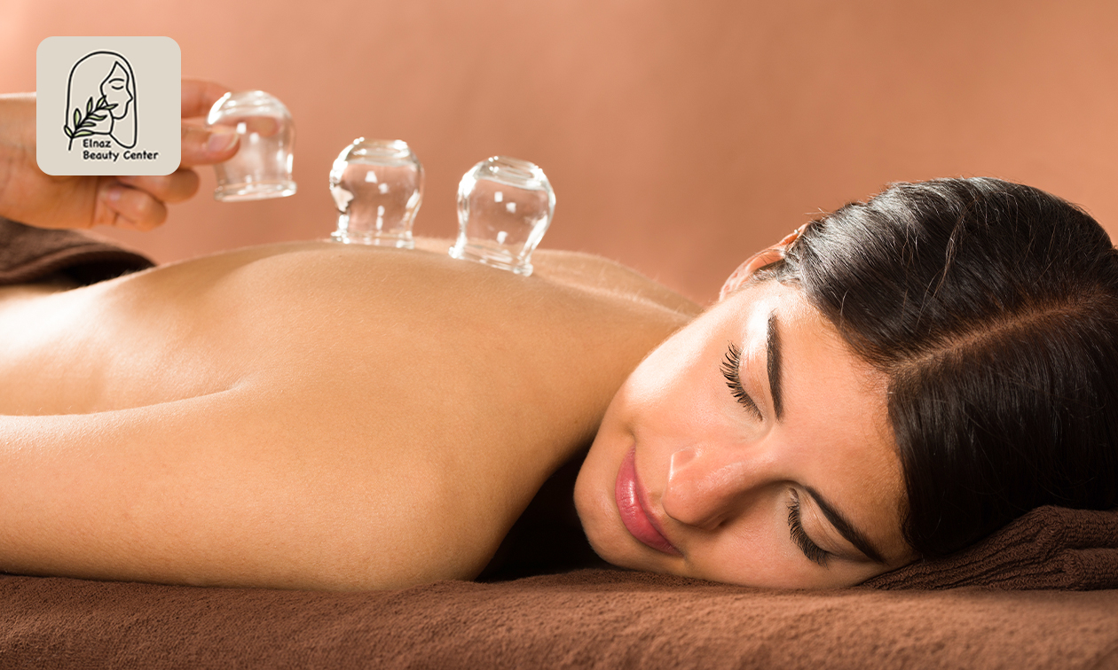 Ontspannings- en cuppingbehandeling incl. lichaamsstoombehandeling (60 min)