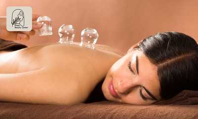 Ontspannings- en cuppingbehandeling incl. lichaamsstoombehandeling (60 min)