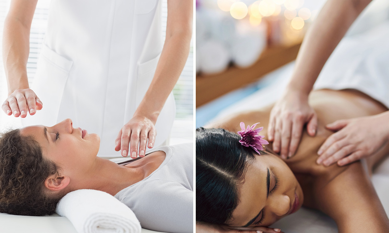 Reikibehandeling of voetreflex- of energetische massage (60 of 90 min)