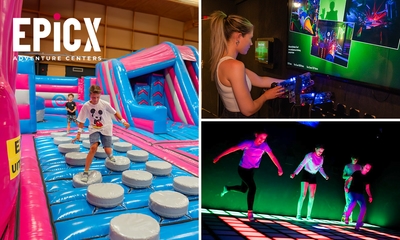 All-You-Can-Play + snoepzakje + jumpsokken bij EPICX Den Haag