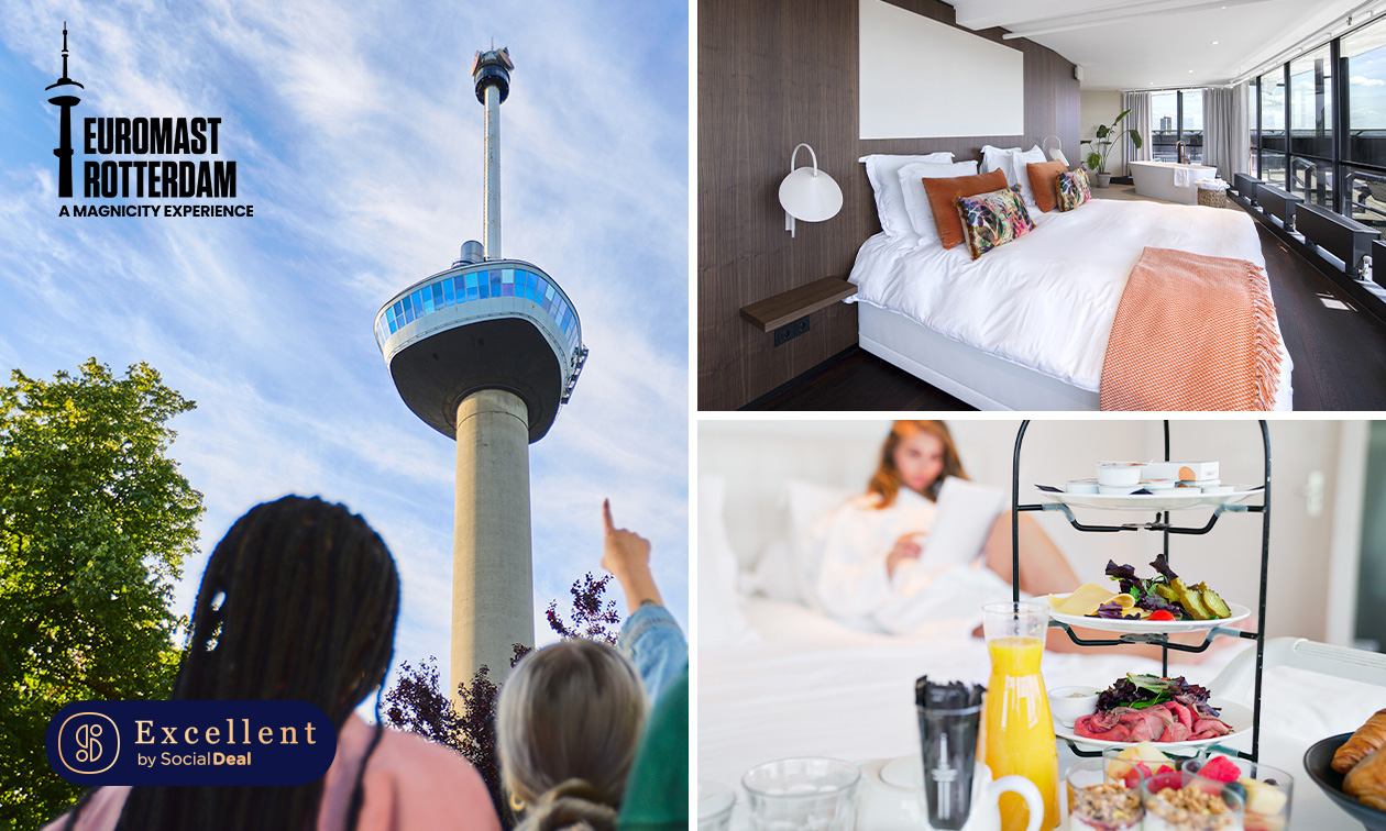 Übernachtung für 2 + Frühstück + Sekt im Euromast