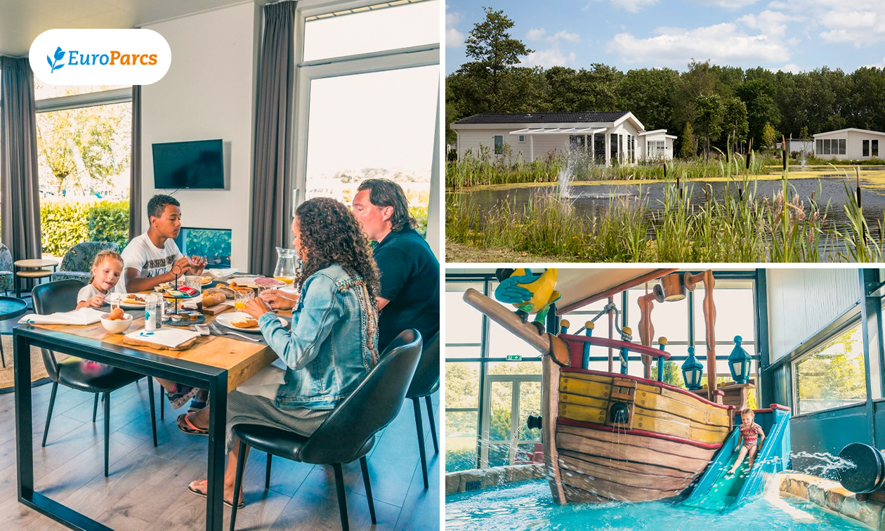 Wochenende oder Wochenmitte (4 bis 6 Pers.) bei EuroParcs