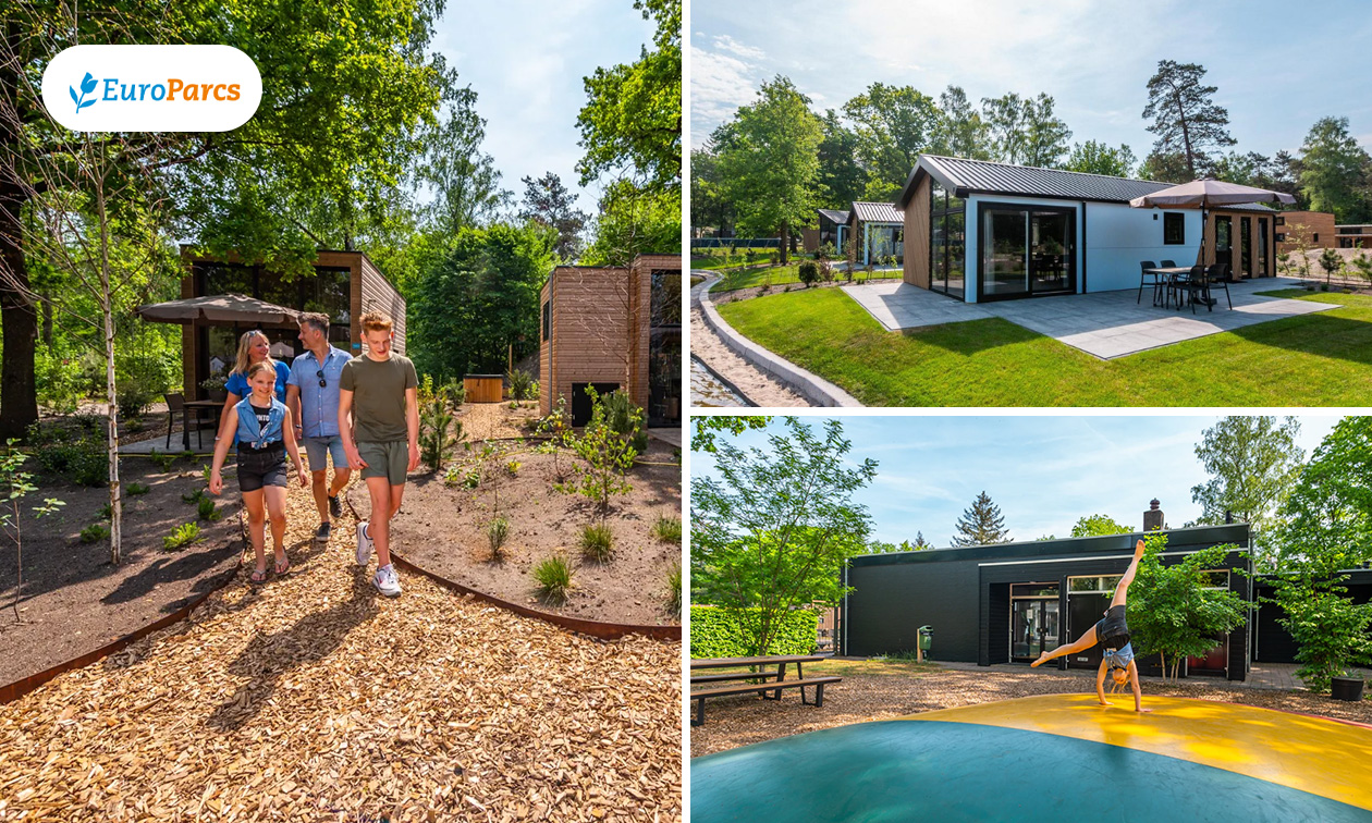 Wochenende oder Wochenmitte (4 Pers.) in EuroParcs