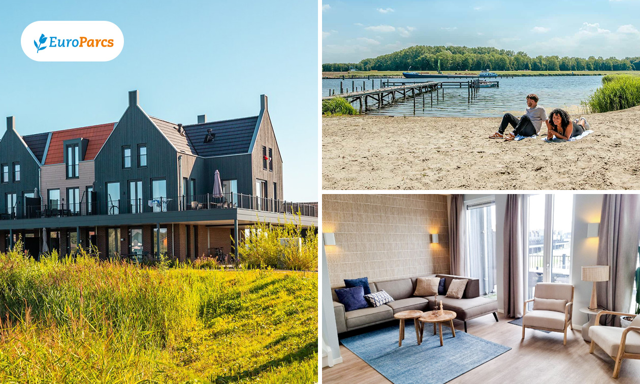 Wochenende oder Wochenmitte (6 Pers.) in EuroParcs