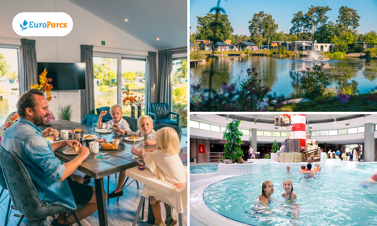Wochenende oder Wochenmitte (4 oder 6 Pers.) bei EuroParcs