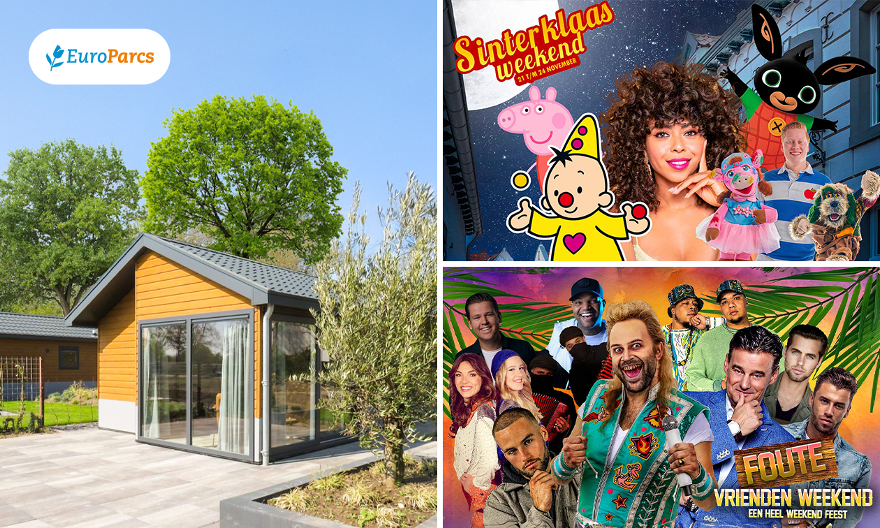 Wochenende oder Wochenmitte (4- 6 Pers.) bei EuroParcs