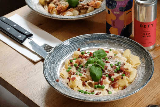 Pasta for 2 hos Fabio