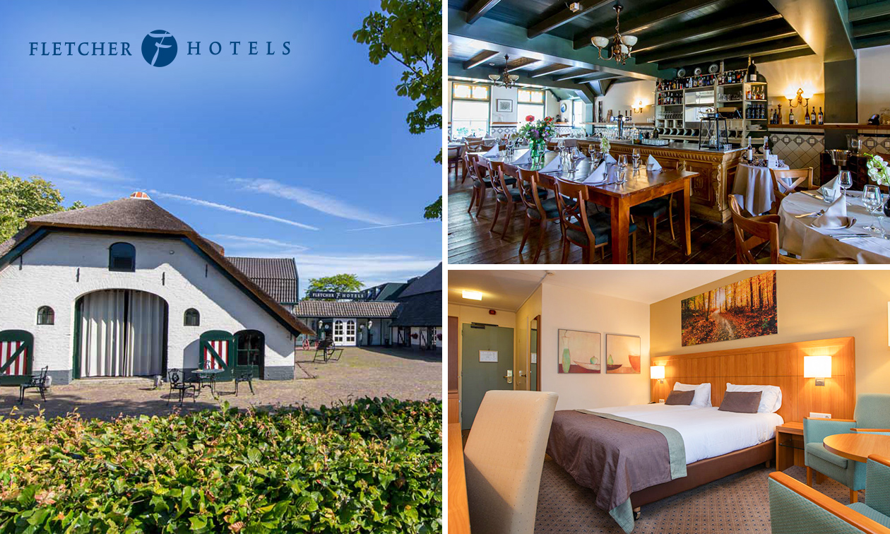 Übernachtung(en) für 2 + Frühstück + Hauptgericht nach Wahl vom Fletcher-Menü