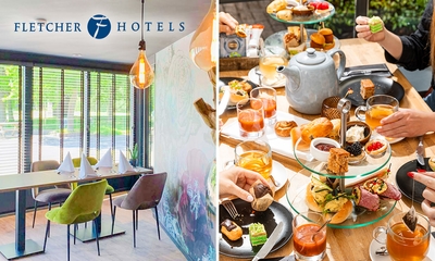 Brunch mit Etagere, Wein,- Bier- oder Schaumwein-Verkostung für 2 bei Fletcher Hotels