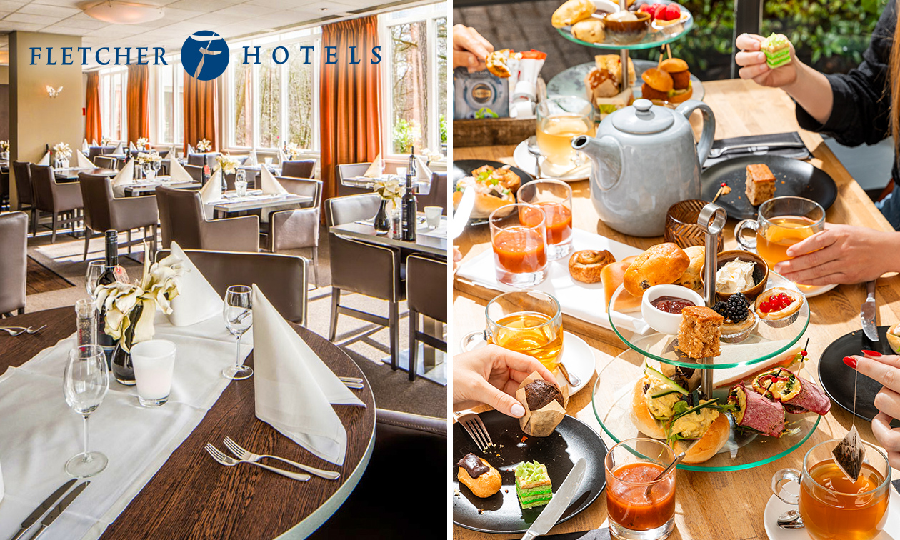 Brunch mit Etagere, Wein,- Bier- oder Schaumwein-Verkostung für 2 bei Fletcher Hotels