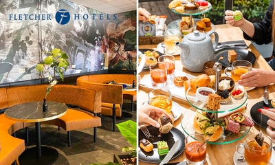 Brunch mit Etagere, Wein,- Bier- oder Schaumwein-Verkostung für 2 bei Fletcher Hotels
