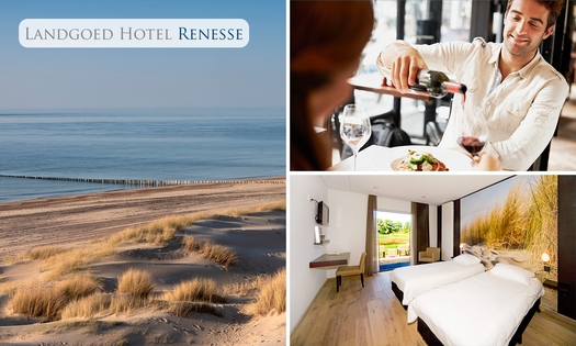 Übernachtung(en) für 2 + Frühstück + Hauptgericht in Renesse