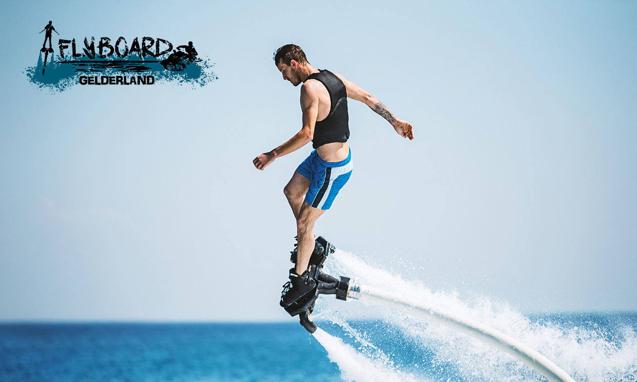 Flyboarden voor 1 of 2 personen (30 min)