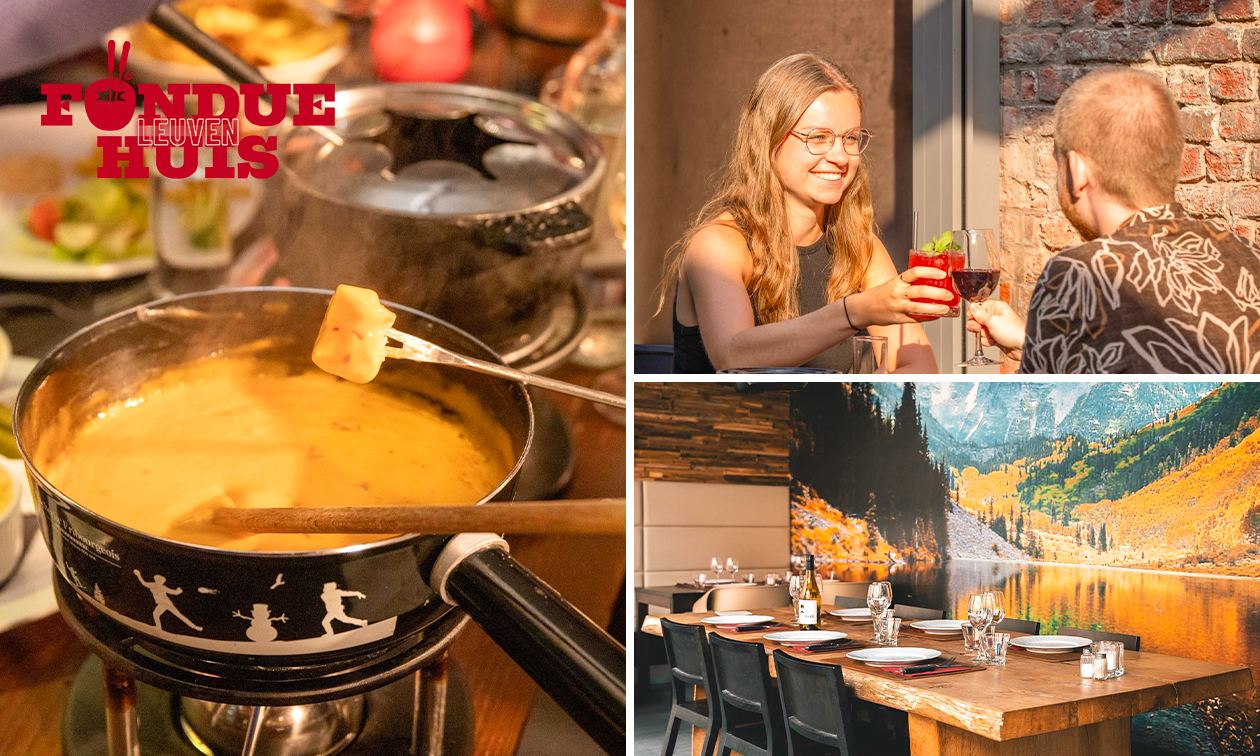 All-You-Can-Eat kaas- of vleesfondue in hartje Leuven