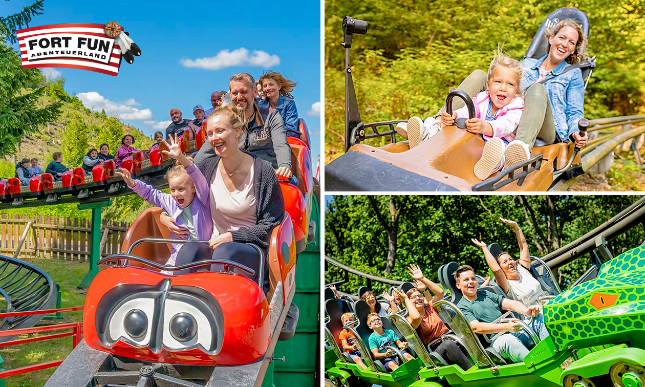 Eintrittskarte zum FORT FUN Abenteuerland