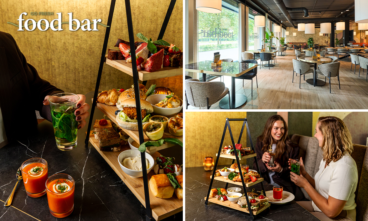 High tea (1,5 uur) bij Go Fresh Foodbar
