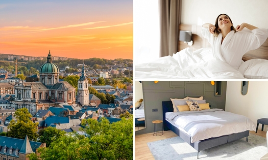 Übernachtung für 2 + opt. Frühstück in Namur