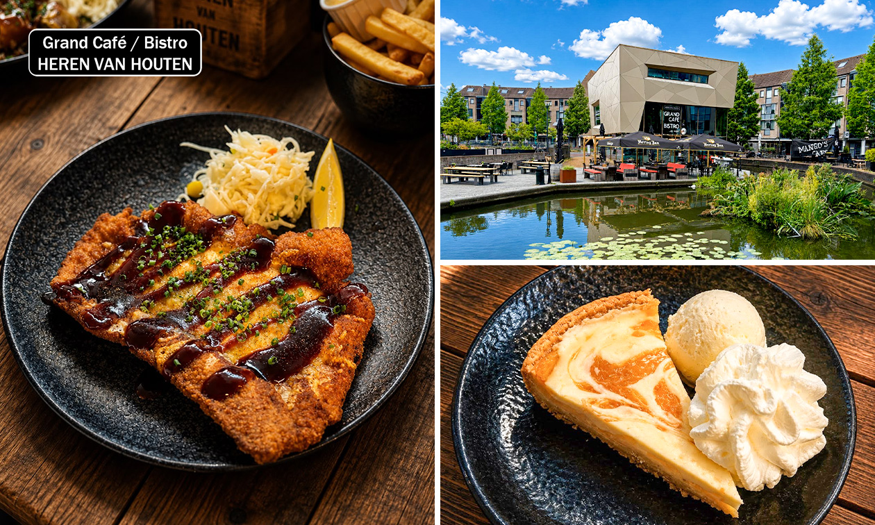 3-gangen keuzediner bij Grand Café / Bistro Heren van Houten