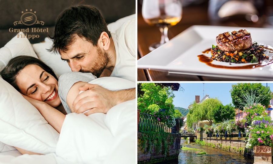 Luxus-Übernachtungen für 2 + Frühstück + Dinner + Weinverkostung im Elsass