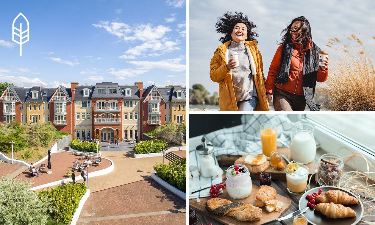 Übernachtung(en) für 2 + Frühstück + opt. 3-Gänge-Menü in Burgh-Haamstede