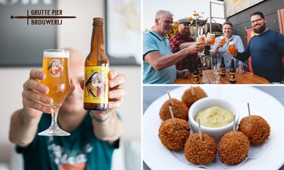 Bierproeverij + evt. bitterballen bij Grutte Pier Brouwerij