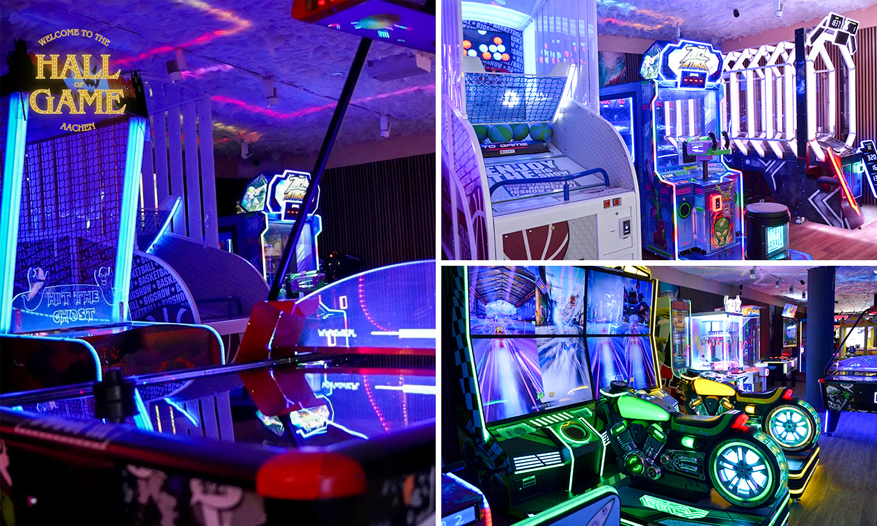 100 Arcade-Punkte in Aachen