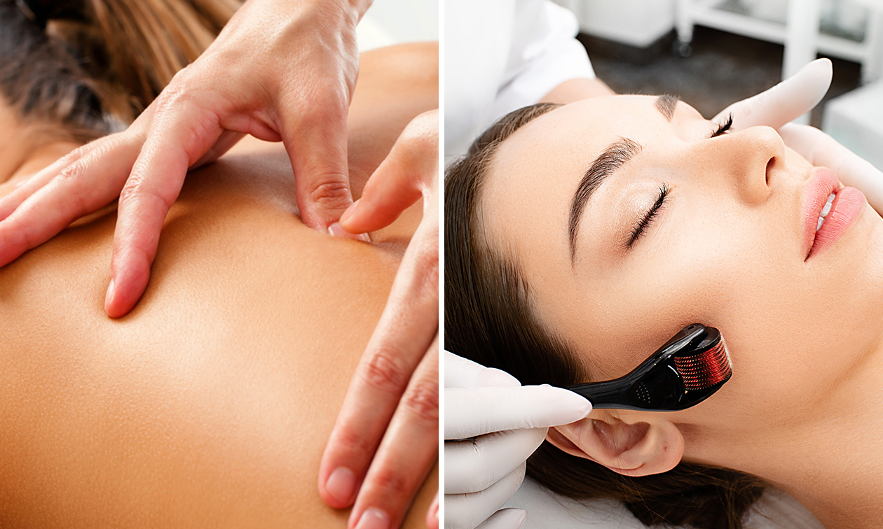 Massage of gezichtsbehandeling naar keuze (30 tot 60 min)