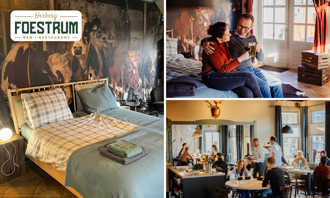 Übernachtung für 2 + Frühstück + 3-Gänge-Menü + Late Check-out