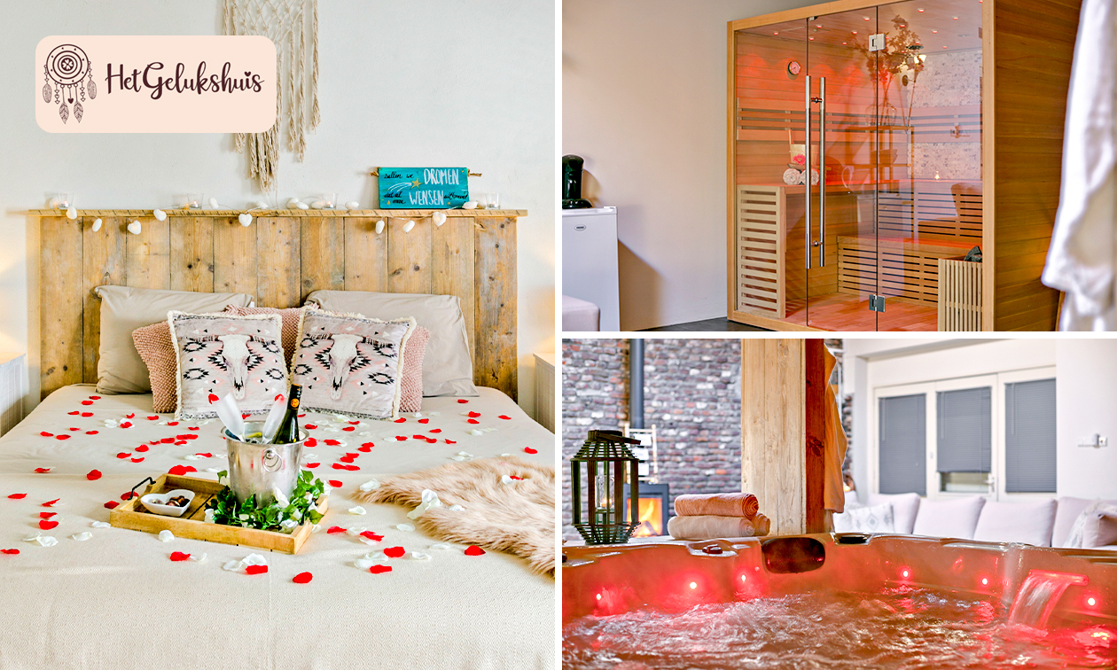 Romantische VIP-Übernachtung(en) für 2 nahe Roermond