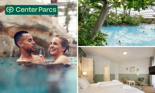 1 of 2 overnachtingen voor 2 + ontbijt in Center Parcs Hotel Het Heijderbos