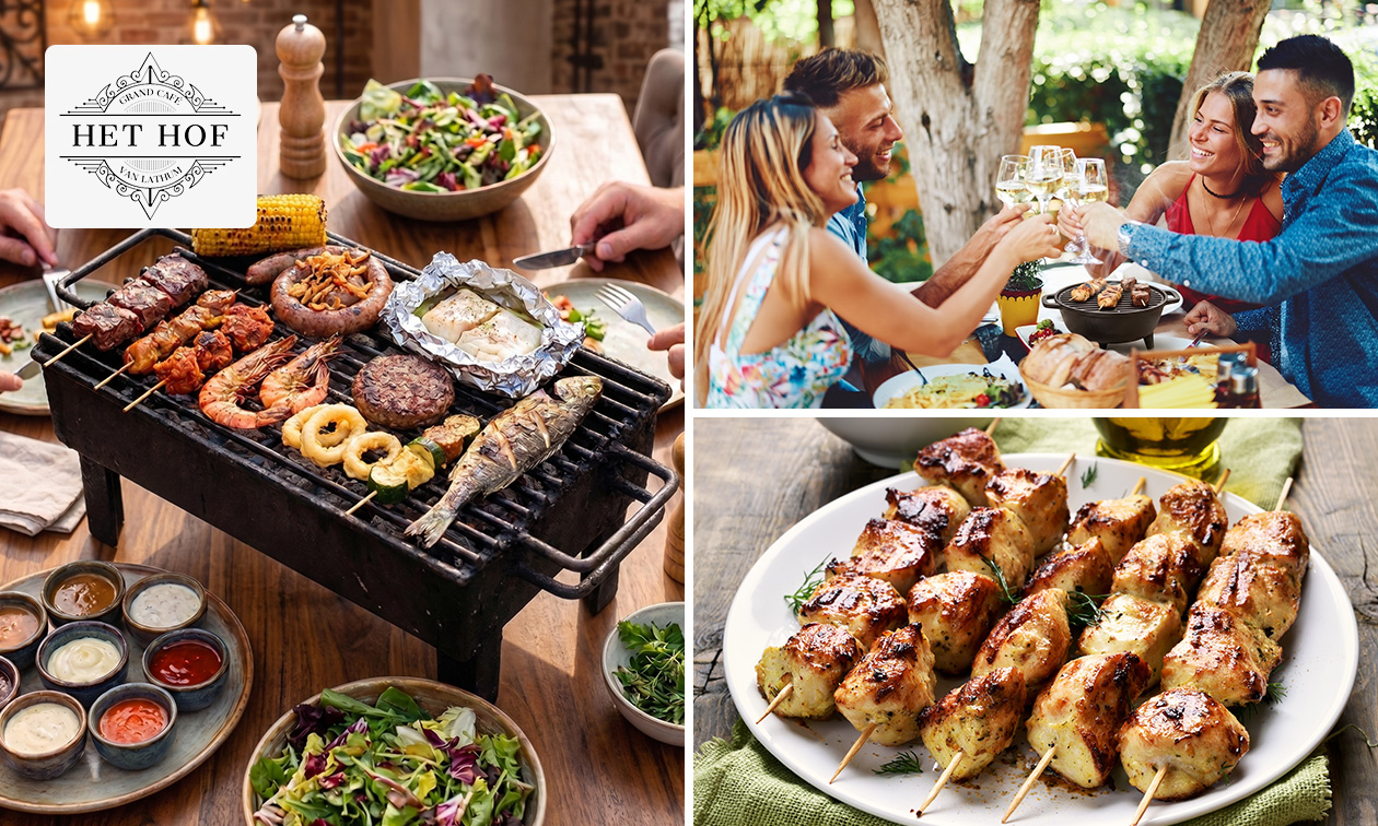 Uitgebreid barbecuediner
