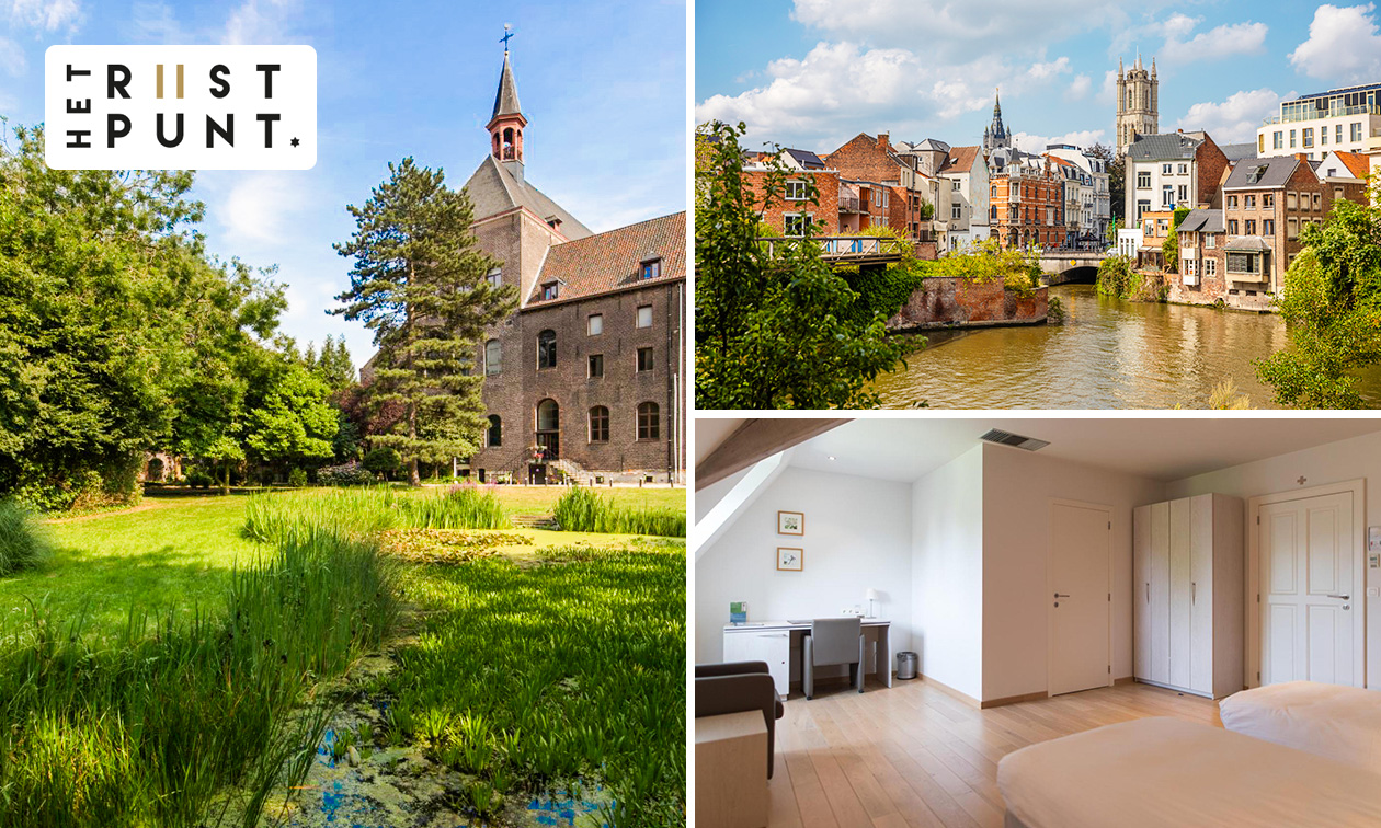 Übernachtung für 2 + Frühstück + Late Check-out im Herzen von Gent