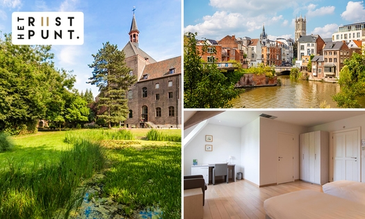 Übernachtung für 2 + Frühstück + Late Check-out im Herzen von Gent