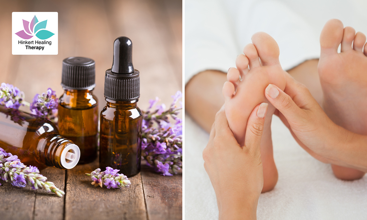 Voetbehandeling + onderbeen- en voetmasssage (40 min)