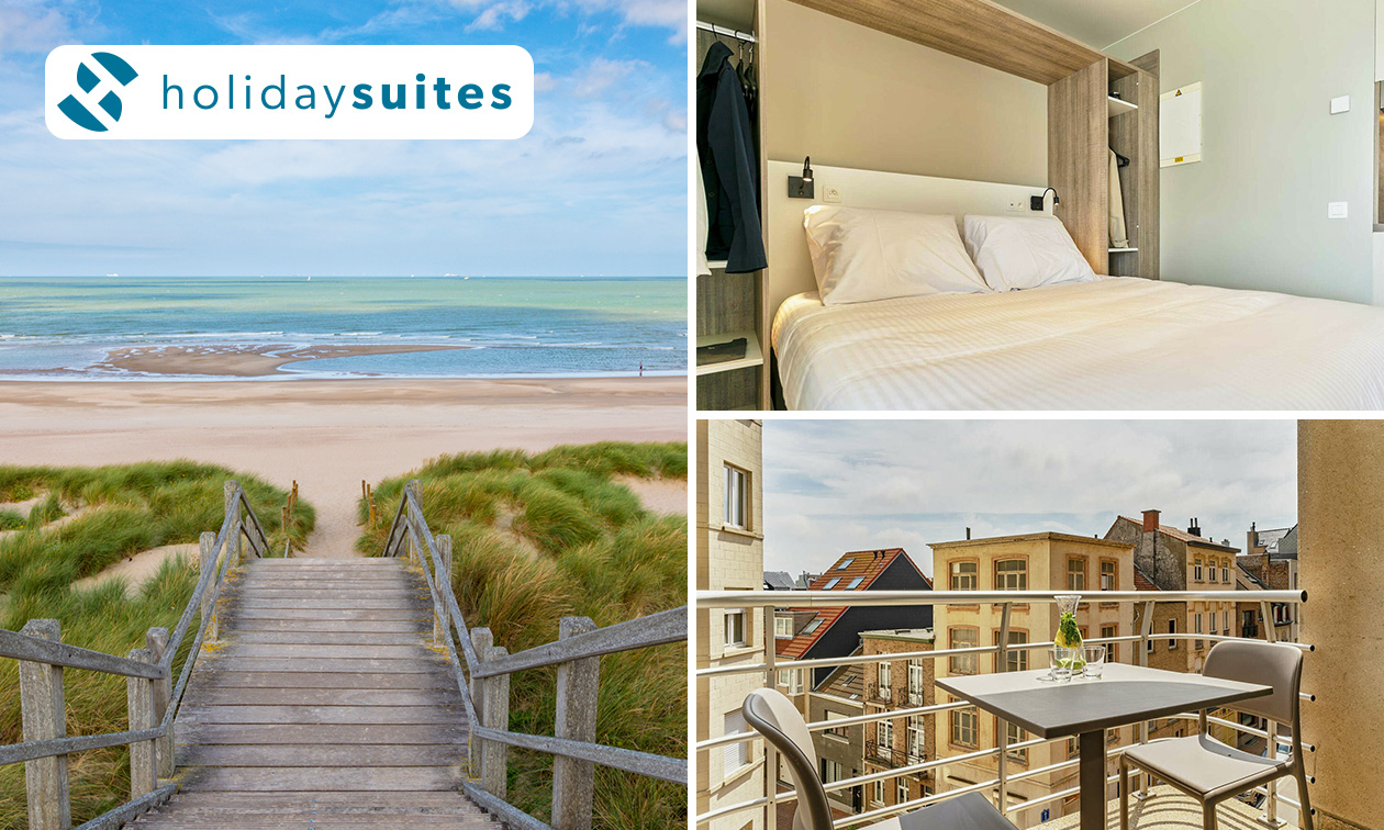 1 oder 2 Übernachtungen für 2 oder 4 Personen in Blankenberge