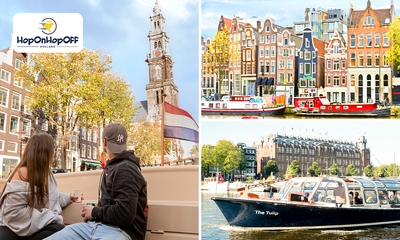 Luxe rondvaart door Amsterdam (75 min)