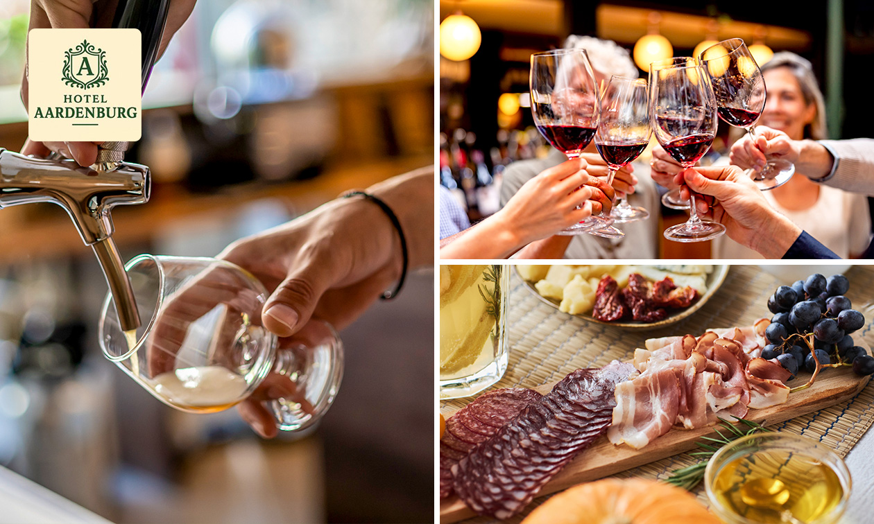 Bier-, wijn-, of cocktailproeverij + borrelplank naar keuze in Aardenburg