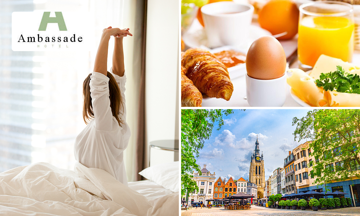 Übernachtung für 2 + Frühstück + Late Check-out in Waregem