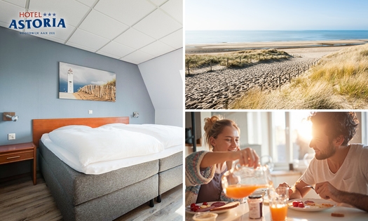 Übernachtung(en) für 2 am Meer + Frühstück