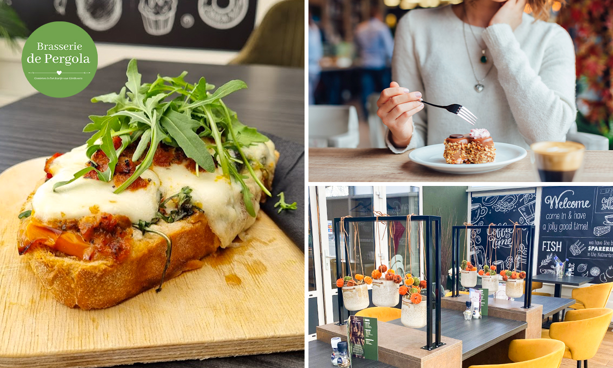 Warme drank + gebak of broodje naar keuze