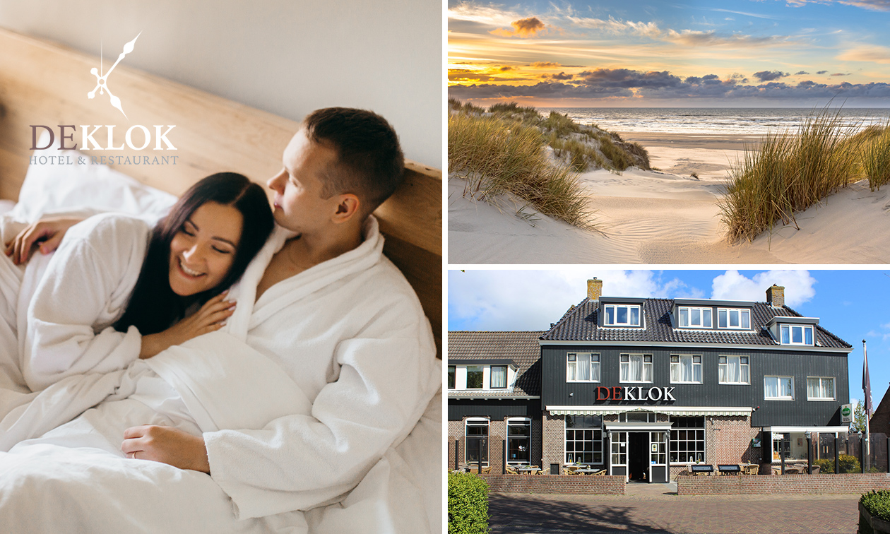 Übernachtung(en) für 2 Personen + Frühstück + Late Check-Out am Meer