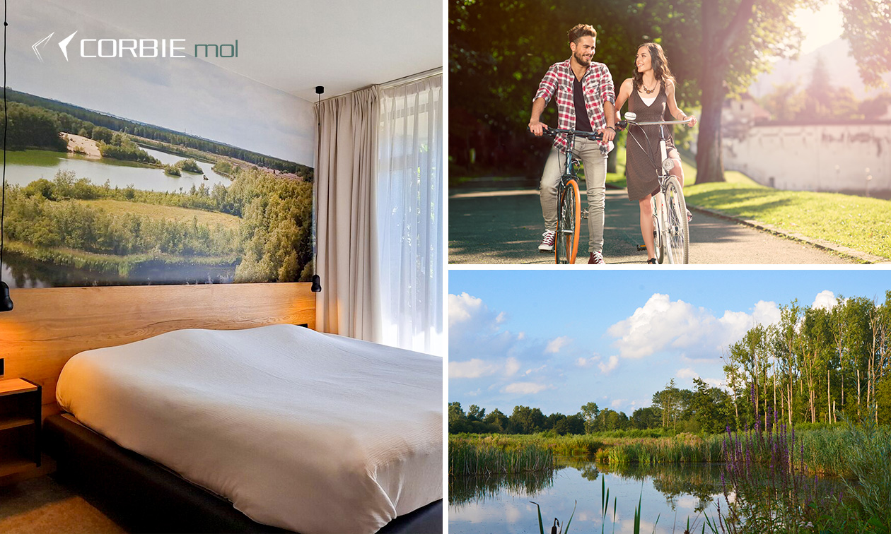 3- oder 4-tägiges Fahrradarrangement mit Übernachtungen + Willkommensgetränk + Frühstück