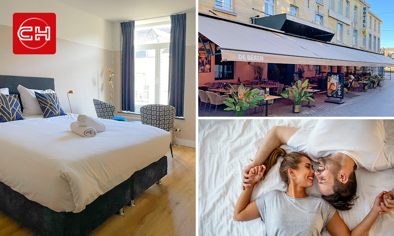 Übernachtung für 2 + Late Check-out + Frühstück im Herzen von Valkenburg