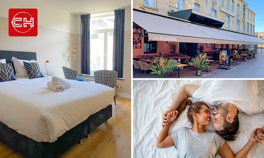 Übernachtung für 2 + Late Check-out + Frühstück im Herzen von Valkenburg