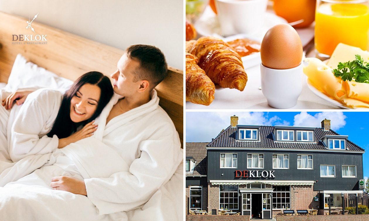 Übernachtung(en) für 2 Personen + Frühstück + Late Check-out am Meer